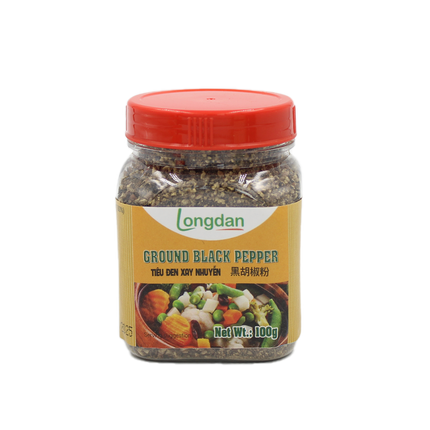 Longdan Ground Black Pepper 100g (Case 30)