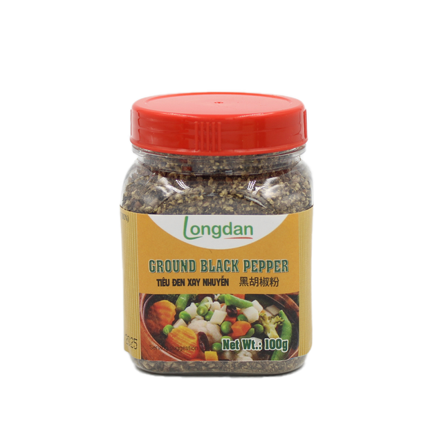 Longdan Ground Black Pepper 100g (Case 30)