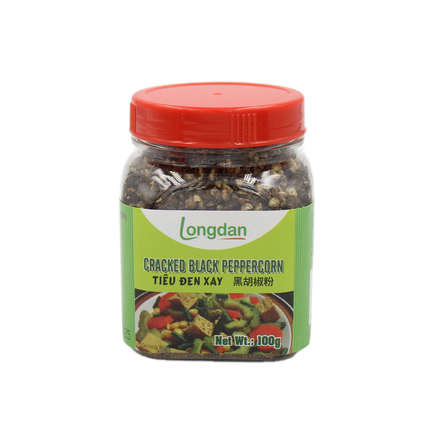 Longdan Cracked Black Peppercorn 100g (Case 30)