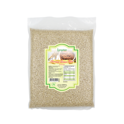 Longdan Jasmine Brown Rice 2kg (Case 5)