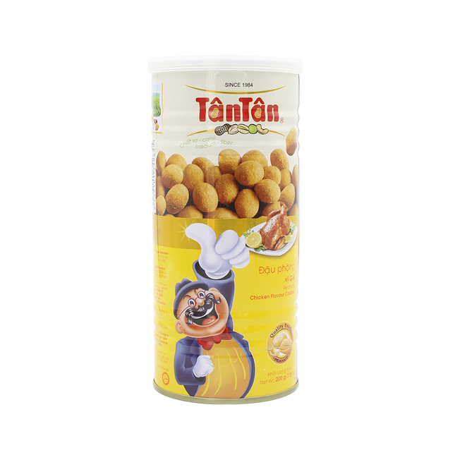 Tan Tan Peanuts Chicken Flavour Coated 200G (Case 24)