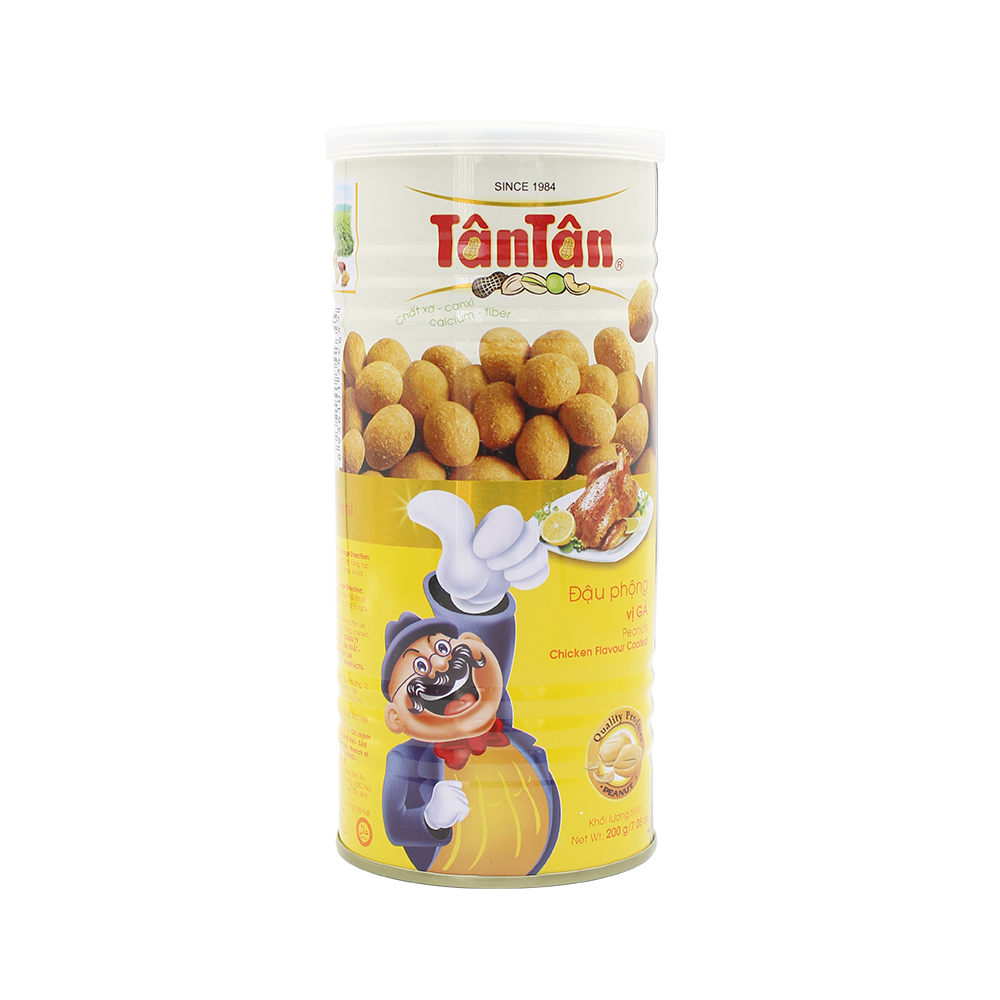 Tan Tan Peanuts Chicken Flavour Coated 200G (Case 24)