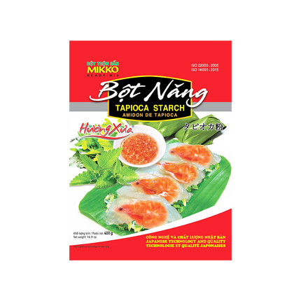Mikko Tapioca Starch 400g (Case 25)