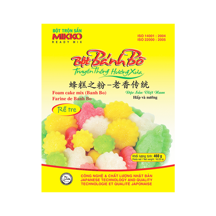 Mikko Foam Cake Mix Powder 460g (Case 30)