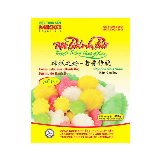 Mikko Foam Cake Mix Powder 460g (Case 30)