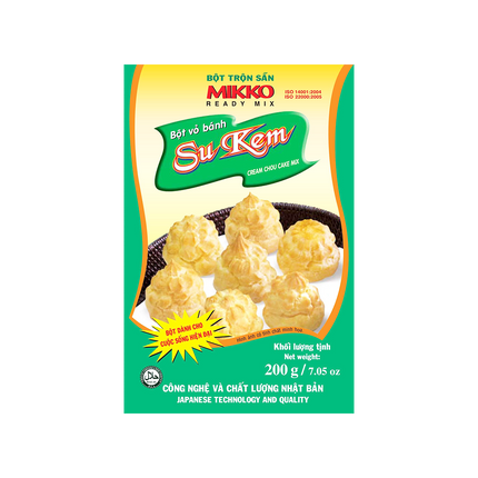 Mikko Cream Chou Cake Mix Powder 200g (Case 40)
