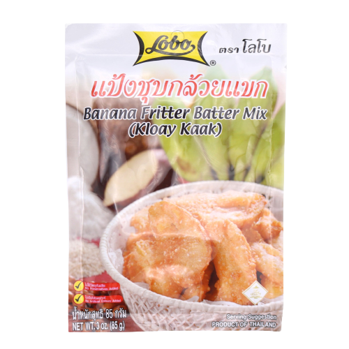 LOBO Banana Fritter Batter Mix (Kloay Kaak) 85g (Case 24)
