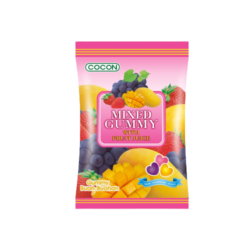 COCON Mix Gummy With Fruit Juice 100g (Case 18)