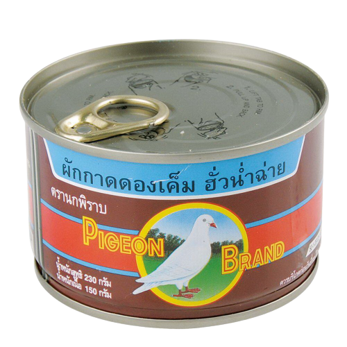 PIGEON Canned Pickled Mustard Green (Easy Open Lid) 230g (Case 24)