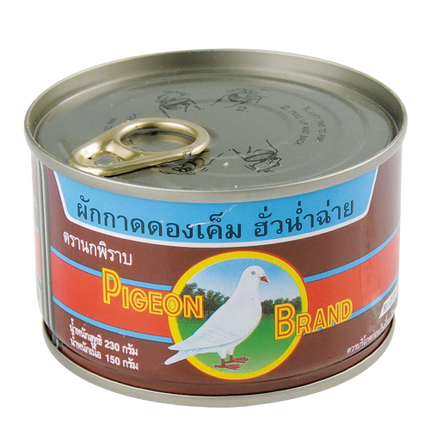 PIGEON Canned Pickled Mustard Green (Easy Open Lid) 230g (Case 24)