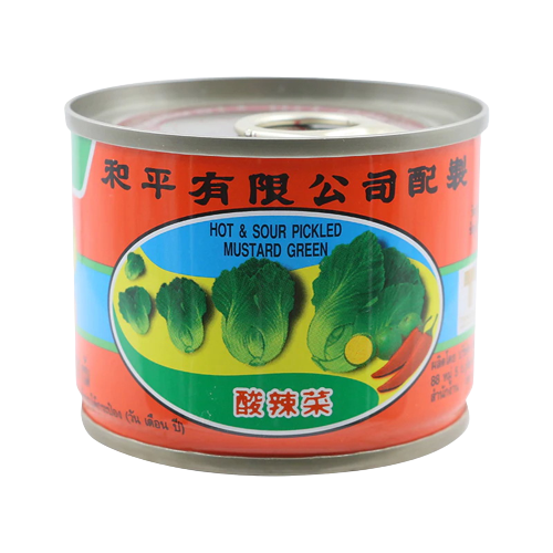 PIGEON Canned Hot & Sour Pickled Mustard Green 140g (Case 48)