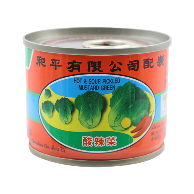 PIGEON Canned Hot & Sour Pickled Mustard Green 140g (Case 48)