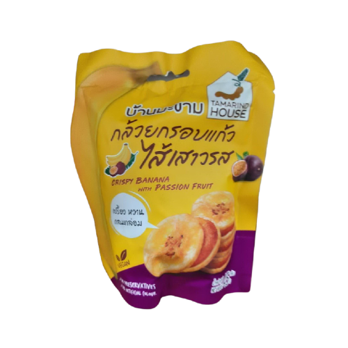 TAMARIND HOUSE Crispy Banana With Passion Fruit 45g (Case 48)