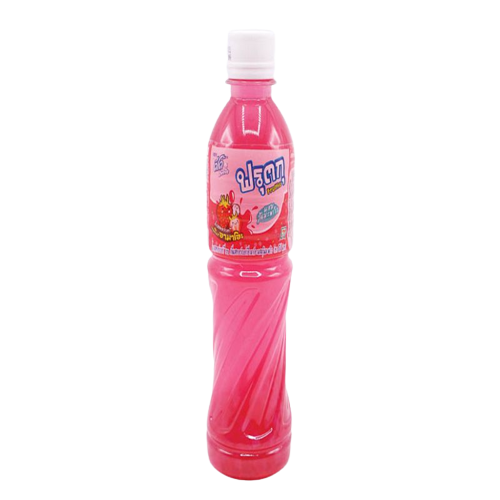 DEEDO Fruitku Strawberry Juice Flavor With Nata De Coco 350ml (Case 24)