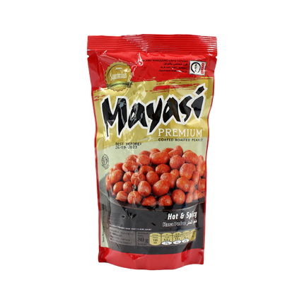 Mayasi Peanut Premium Hot & Spicy Flv 80g (Case 30)