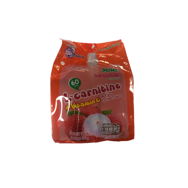 JELE BEAUTIE Jelly Lychee (3pcs) 450g (Case 12)
