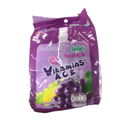 JELE BEAUTIE Jelly White Grape And Lime (3pc) 450g (Case 12)