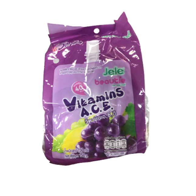 JELE BEAUTIE Jelly White Grape And Lime (3pc) 450g (Case 12)