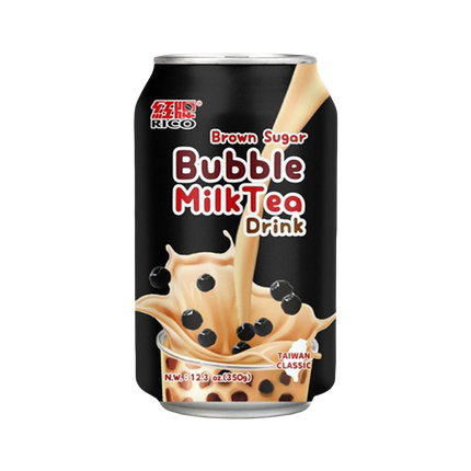 Rico Brown Sugar Bubble Milk Tea Drink 350g (Case 24)