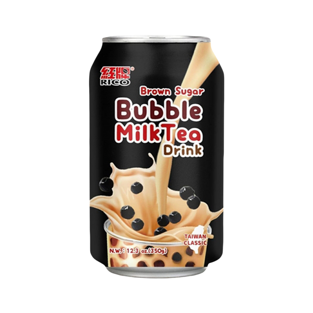 Rico Brown Sugar Bubble Milk Tea Drink 350g (Case 24)