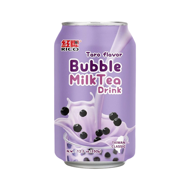 Rico Bubble Taro Milk Tea Drink 350g (Case 24)