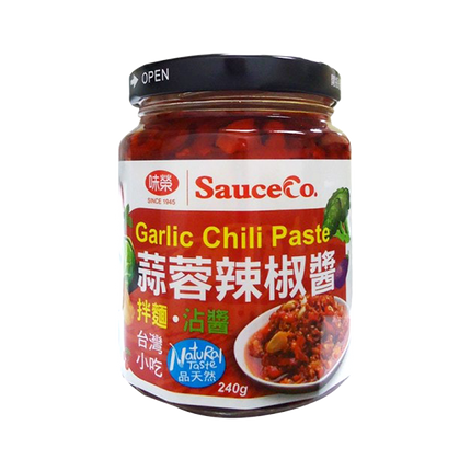Sauce Co- Garlic Chilli Paste 240g (Case 12)