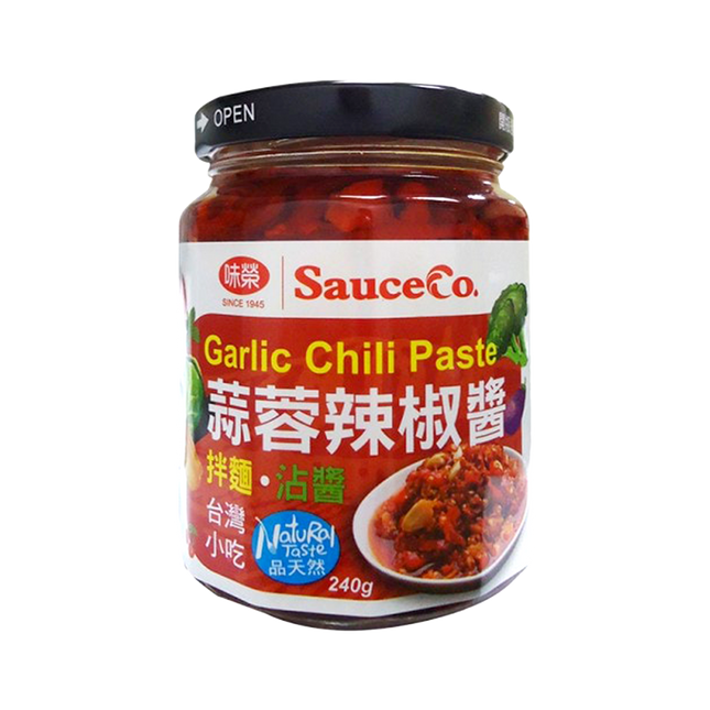 Sauce Co- Garlic Chilli Paste 240g (Case 12)
