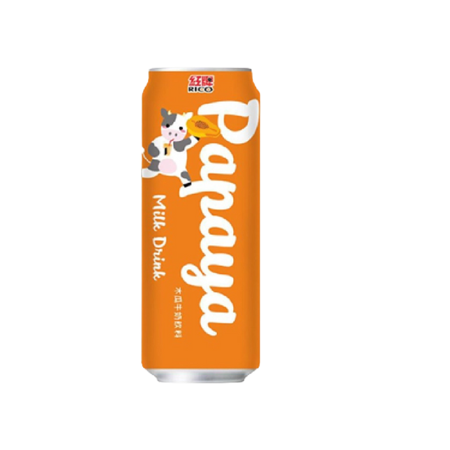 Rico Papaya Milk Drink 480ml (Case 24)