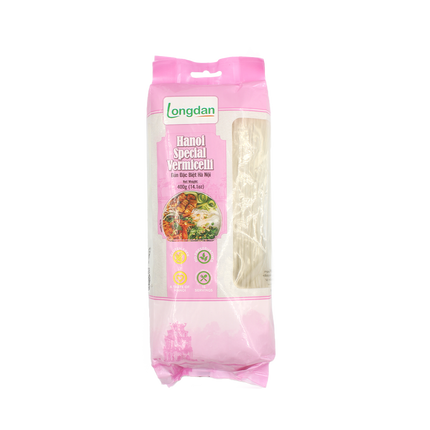 Longdan Hanoi Special Vermicelli 1.4mm 400g (Case 24)