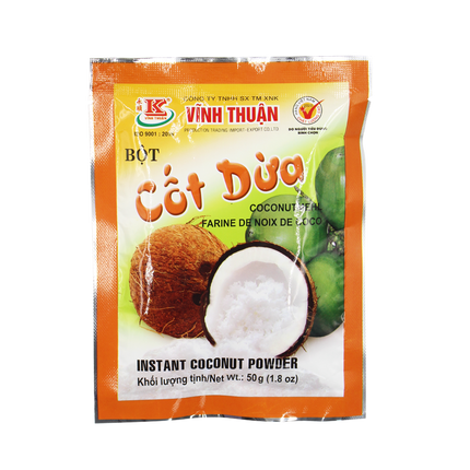 Vinh Thuan Instant Coconut Powder 50g (Case 100)