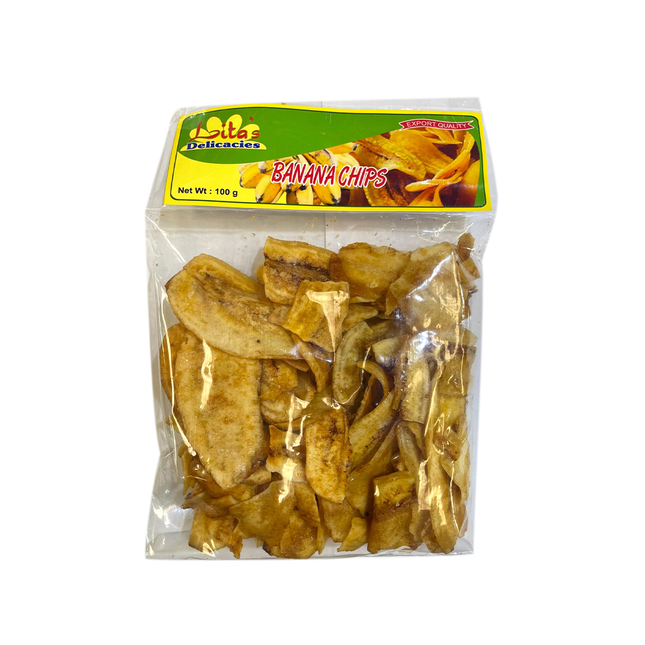 Lita Banana Chips 100g (Case 30)