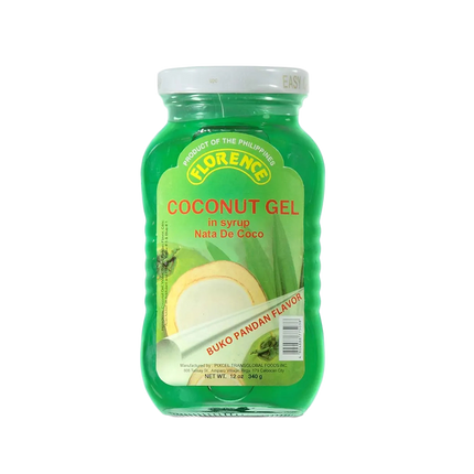 Florence Coco Gel Buko Pandan 340ml (Case 24)