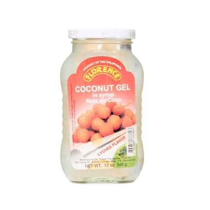 Florence Coco Gel Lychee 340g (Case 24)