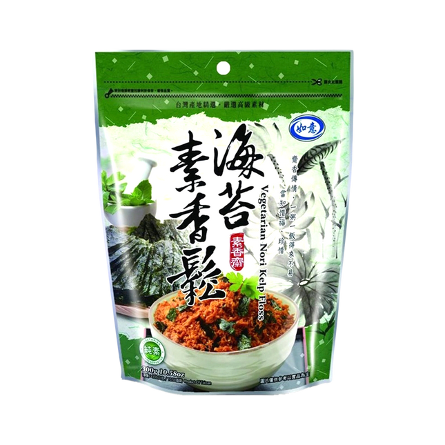 Ru Yi- Vegetarian Nori Kelp Floss (Seaweed Flakes) 180g (Case 12)