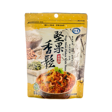 Ru Yi-Vege Meat Flakes With Nuts 150g (Case 12)