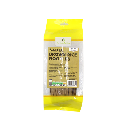 The Plantbase Store Sadec Brown Rice Noodles 350g (Case 25)