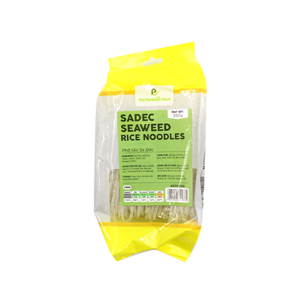 The Plantbase Store Sadec Seaweed Rice Noodles 350g (Case 25)
