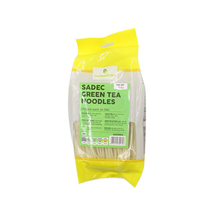 The Plantbase Store Sadec Green Tea Rice Noodles 350g (Case 25)