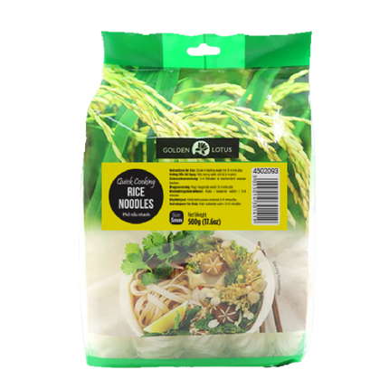Golden Lotus Quick Cooking Rice Noodles 5mm 500gr (Case 20)