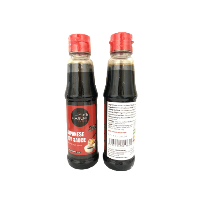 Harumi Japanese Soy Sauce 155ml (Case 24)
