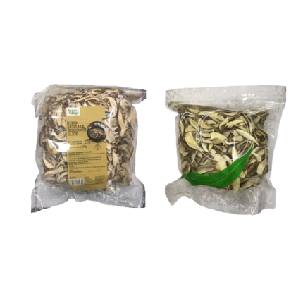 Vegan Village Dried Shiitake Mushroom Slice 500g (Case 20)