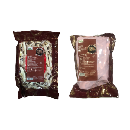 Vegan Village Dried Shiitake Mushroom Slice 250g (Case 40)