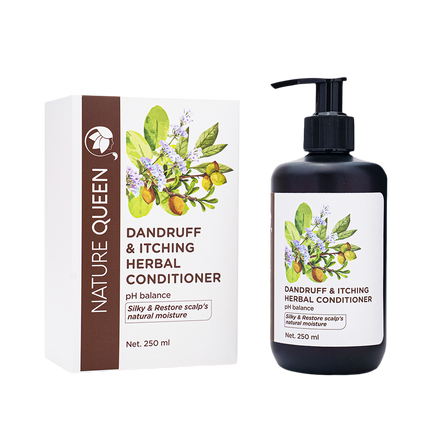 Nature Queen Dandruff & Itching herbal conditioner 250ml (Case 60)