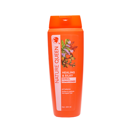 Nature Queen Healing & Silky Herbal Conditioner 220ml (Case 50)