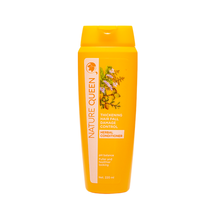 Nature Queen Thickening Hair fall & Damage control herbal conditioner 220ml (Case 50)