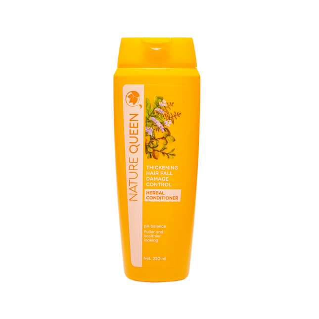 Nature Queen Thickening Hair fall & Damage control herbal conditioner 220ml (Case 50)