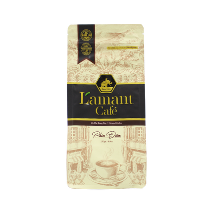 L'amant Bold Blend (Arabica & Robusta Blend) Ground Coffee 250g (Case 40)
