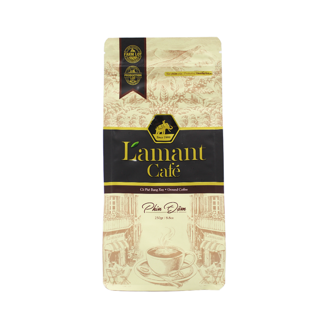 L'amant Bold Blend (Arabica & Robusta Blend) Ground Coffee 250g (Case 40)