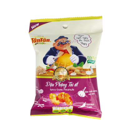 Tan Tan Spicy Garlic Peanuts 42G (Case 80)