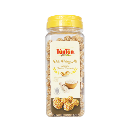 Tan Tan White Sesame Coated Peanuts 240G (Case 24)